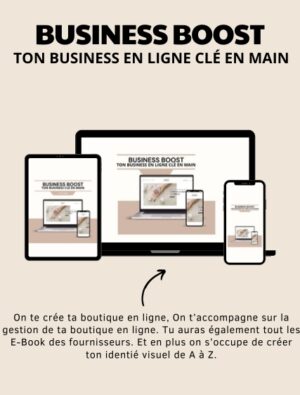 BUSINESS BOOST: TON BUSINESS CLÉ EN MAIN