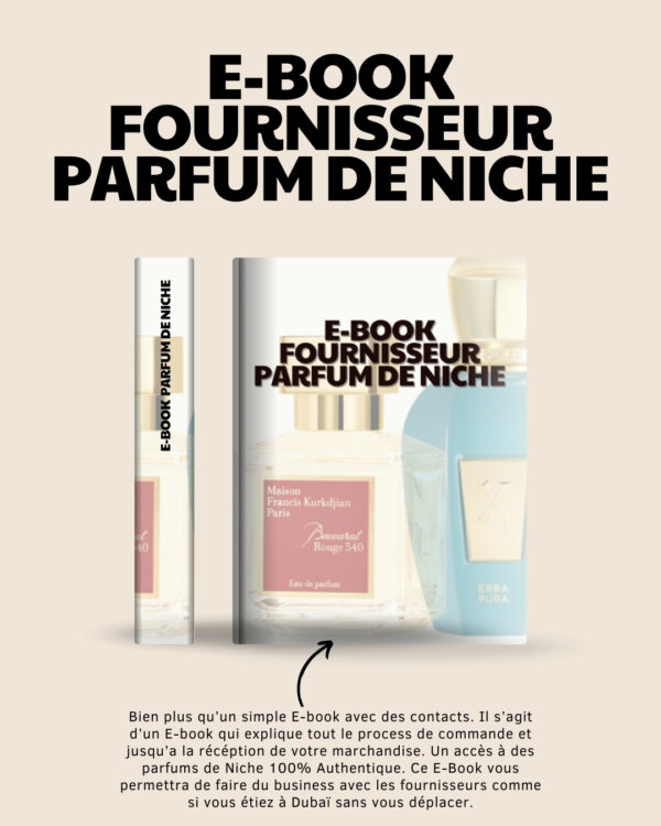 E-BOOK FOURNISSEUR PARFUM DE NICHE